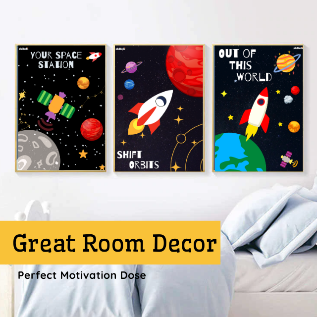 Outer Space prints for Kids Room